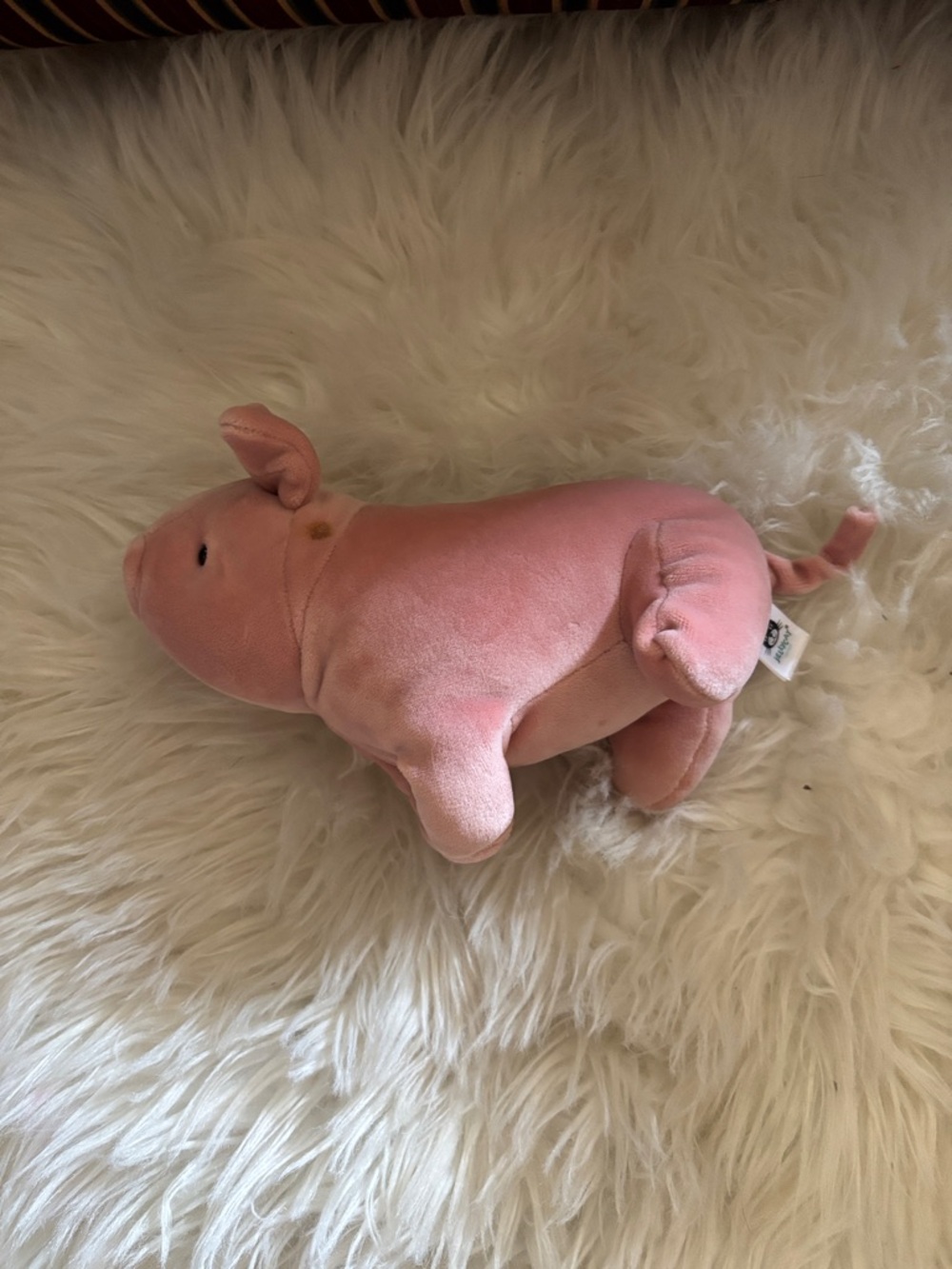 Jellycat Nellie mallow Pig Stuffed Animal - Picture 5 of 5